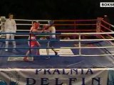 Laura Grzyb vs Joanna Mazurkiewicz - walka podczas turnieju w Kędzierzynie-Koźlu