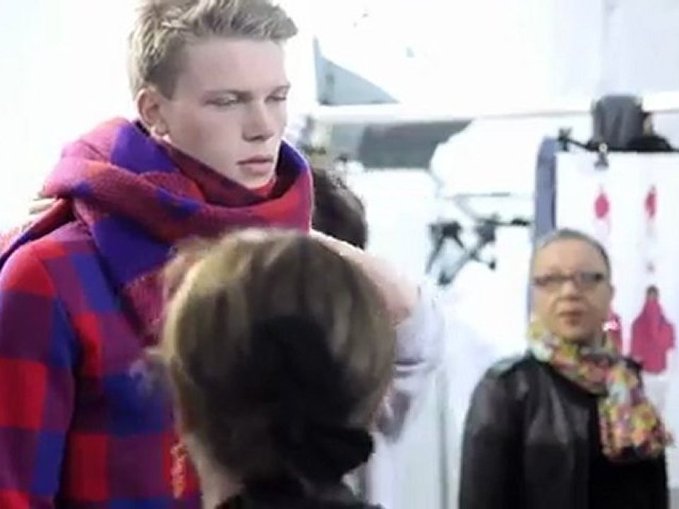 Behind the Scenes at the Louis Vuitton Men's Spring/Summer 2012 Show