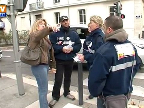 Grève des agents de stationnement à Grenoble