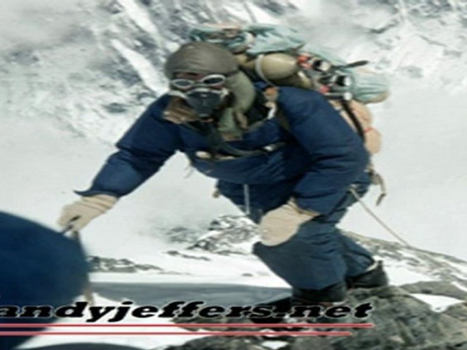 Randy Jeffers - Sir Edmund Hillary Shakes Fist