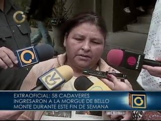 Extraoficial: 58 muertes el fin de semana