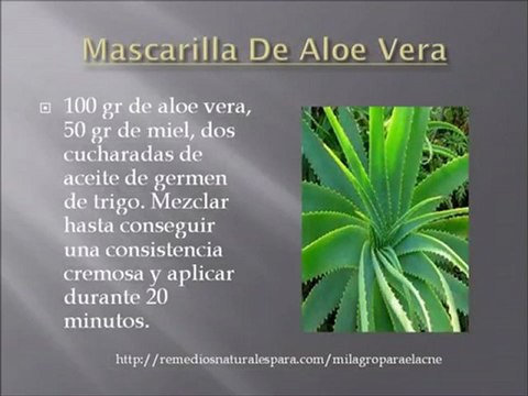 Remedios Naturales Para El Acne