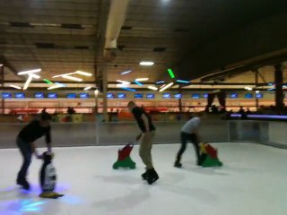 Patinoire en plastique