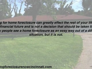 Avoid Home Foreclosure Right Now
