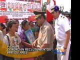 En Pucallpa, denuncian que seis jovenes fueron reclutados sin aviso a sus familiares