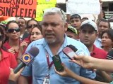 Empleados de Corpoelec protestan