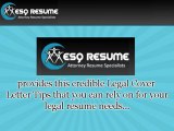 Credible Legal Cover Letter Tips