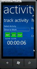 Activity Tracker - How to track an activity