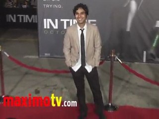 Kunal Nayyar at "IN TIME" Premiere Arrivals