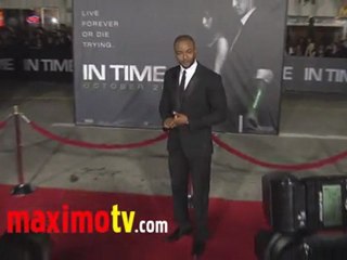 Collins Pennie at "IN TIME" Los Angeles Premiere Arrivals