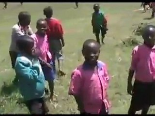 Ug Kids Playing Football with Wadded Plastic Bags