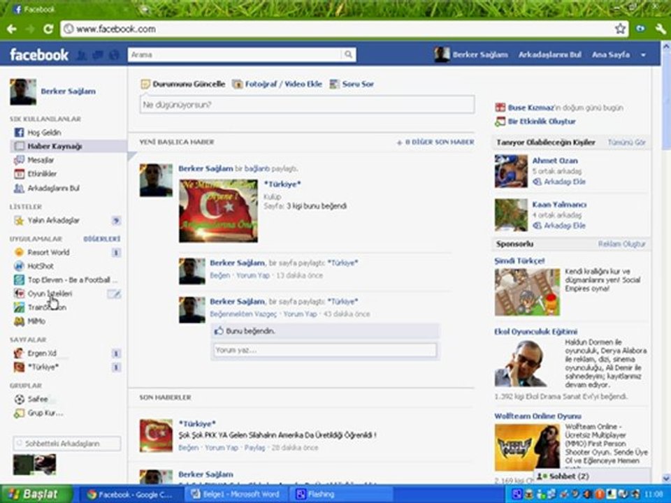 FACEBOOK FBML KODU EKLEME İZLE