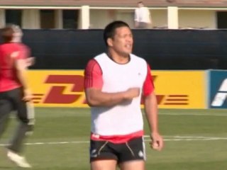 Graham Henry avec les Barbarians