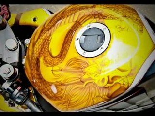 Custom Motorcycle Painting