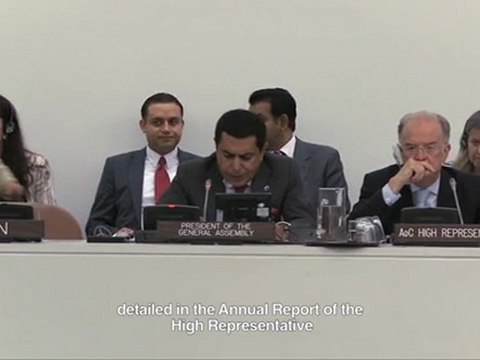 Nassir Abdulaziz Al-Nasser - President of the General Assembly