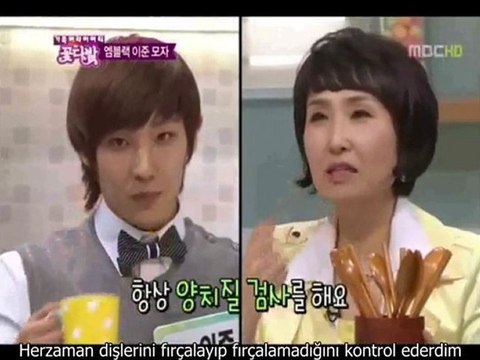 (Türkçe Altyazılı) MBLAQ - Lee Joon vs Annesi @ Çiçek Buketi 1/2