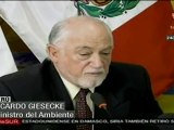 Gobierno peruano dispuesto a afrontar cambio climático