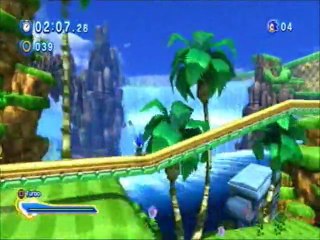 Présentation Sonic génération 2ème demo (PS3)