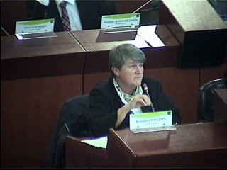 20-10-2011 Intervention de Bernadette Malgorn en conclusion du débat de politique généralee RN164