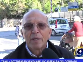 Trani | Sottopasso veicolare, un'assemblea del comitato