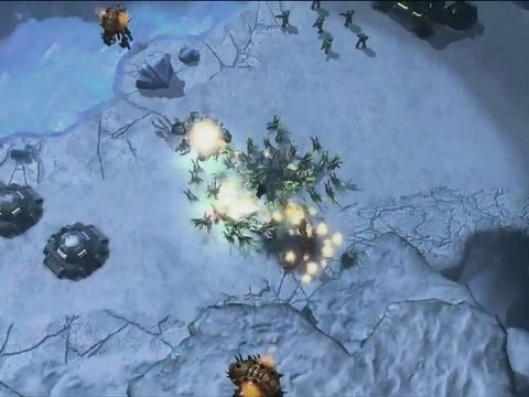 Starcraft 2 HotS : Démonstration des Raptors