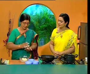 Andhra Recipes - Hara Soya - Alu Gulab Jamun - 03