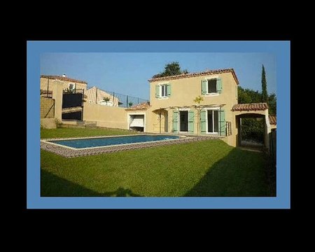 Location villa Uzès - Holidays rental in Gard (30) Maison neuve 8 pers.
