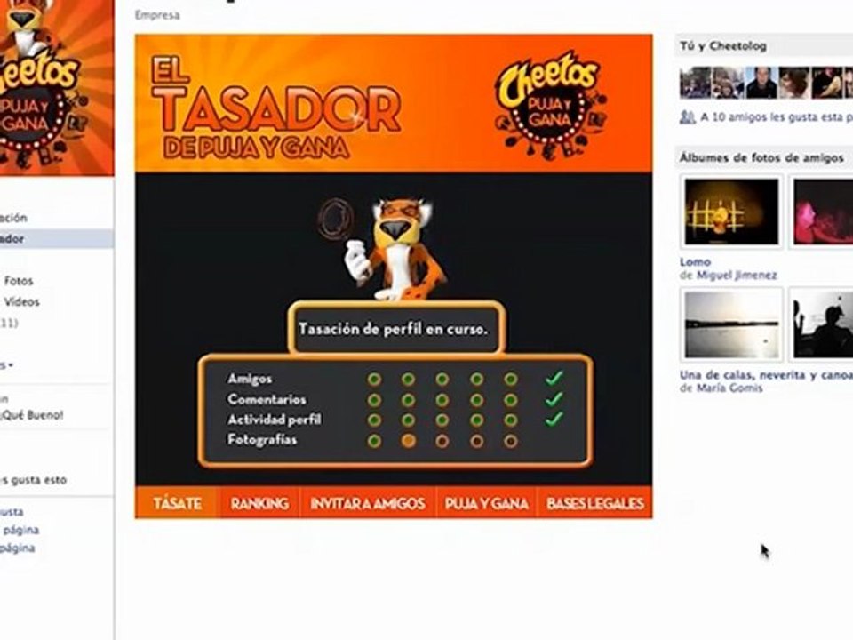 Cheetos App Facebook