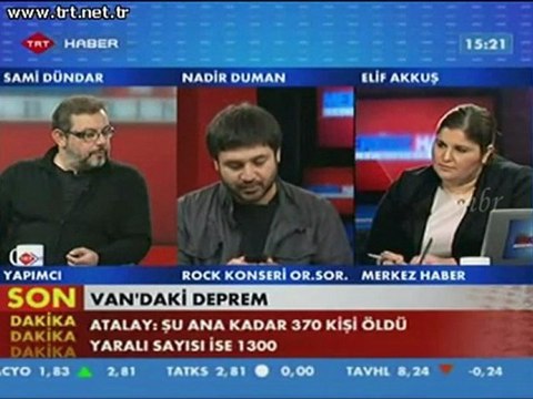 VAN DEPREMİ için 40 MÜZİK GRUBU konseri Merkez Haber TRT