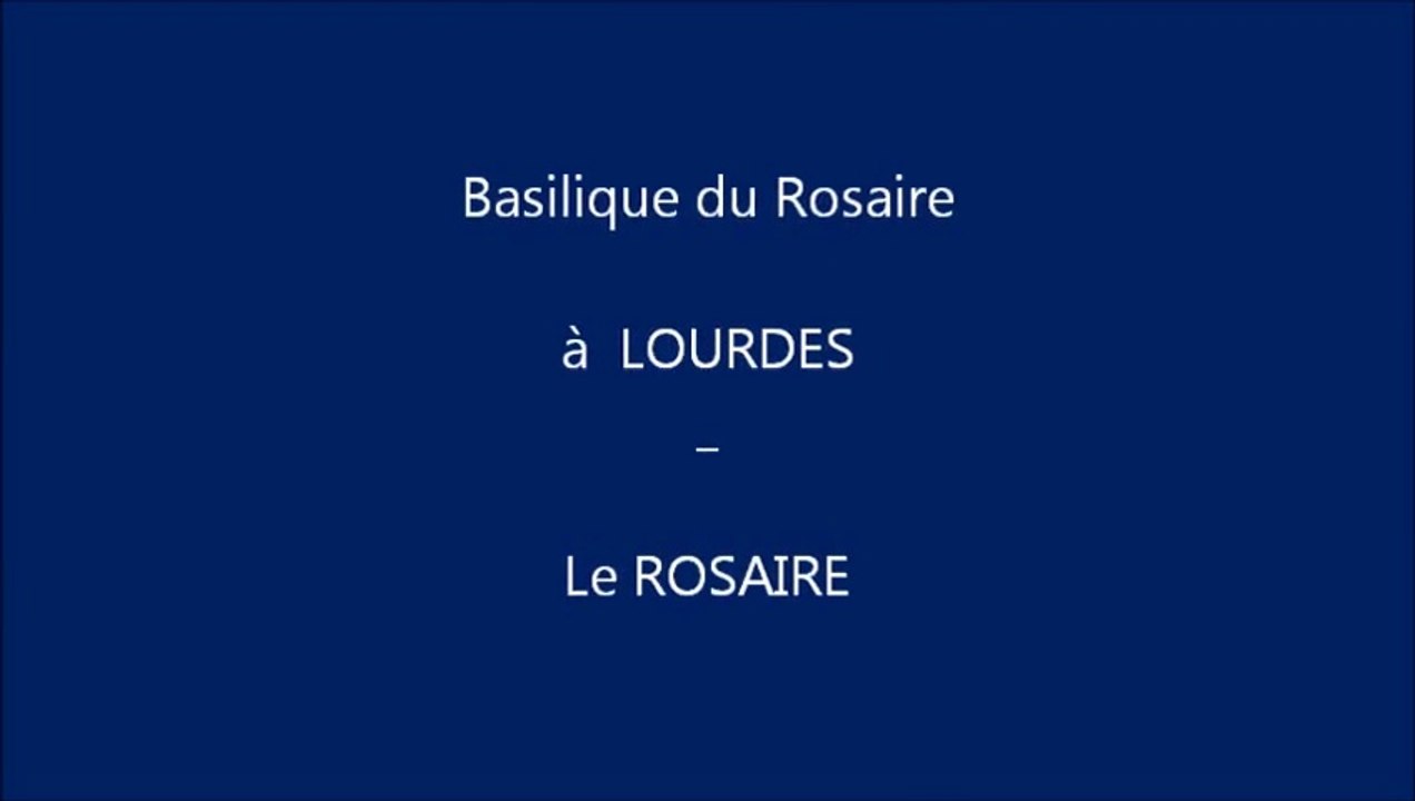 Les mystères du rosaire