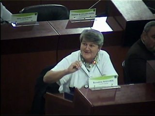 20-10-2011 Explication de vote de Bernadette Malgorn lors du débat Algues vertes