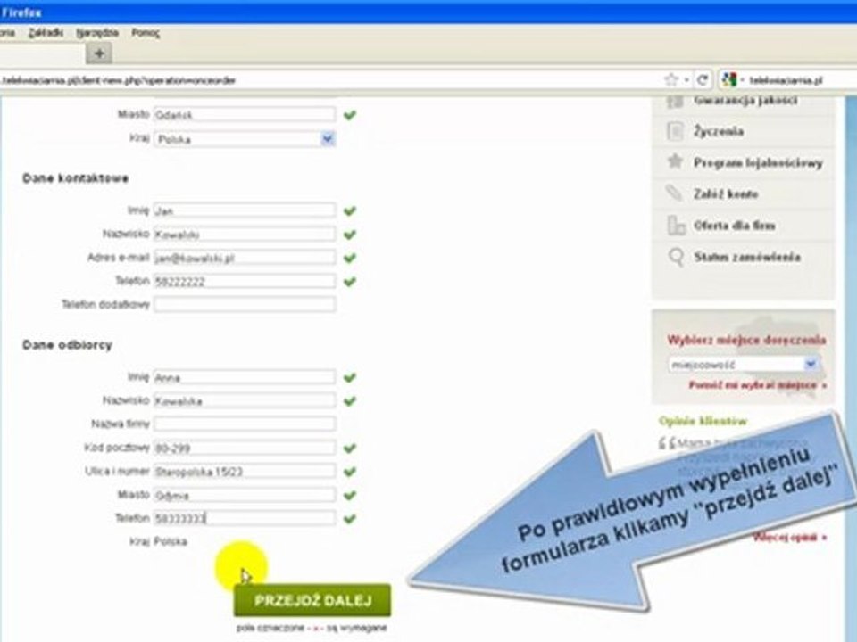 Zamawianie kwiatów przez internet