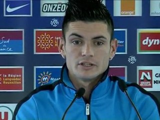 Point presse Rémy Cabella avant Lorient