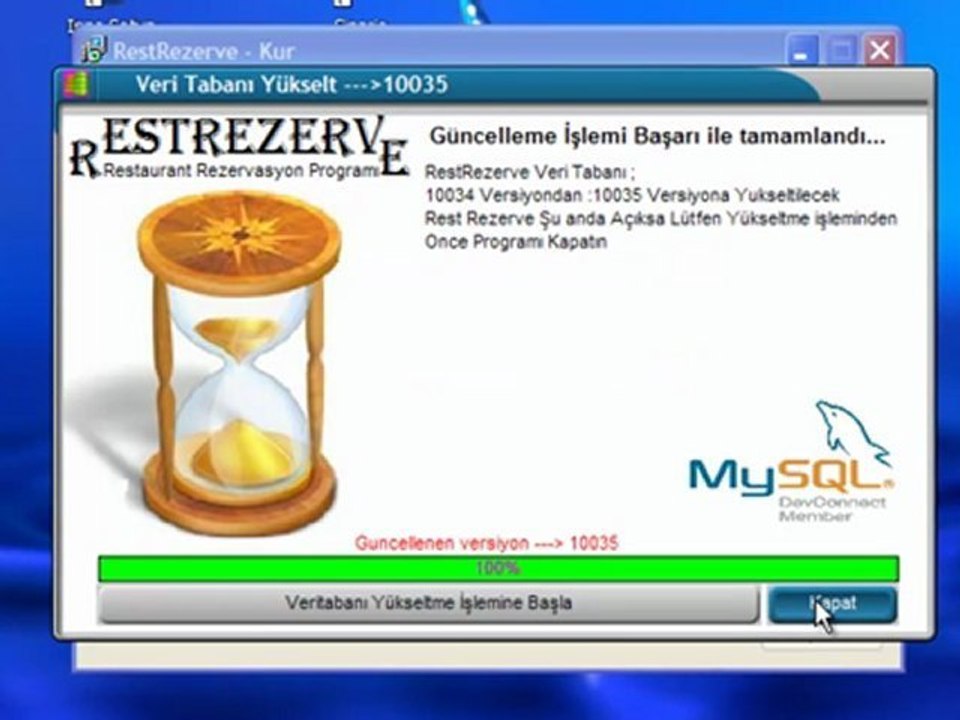 Restrezerve rezervasyon Programı Nasıl Kurulur (setup)