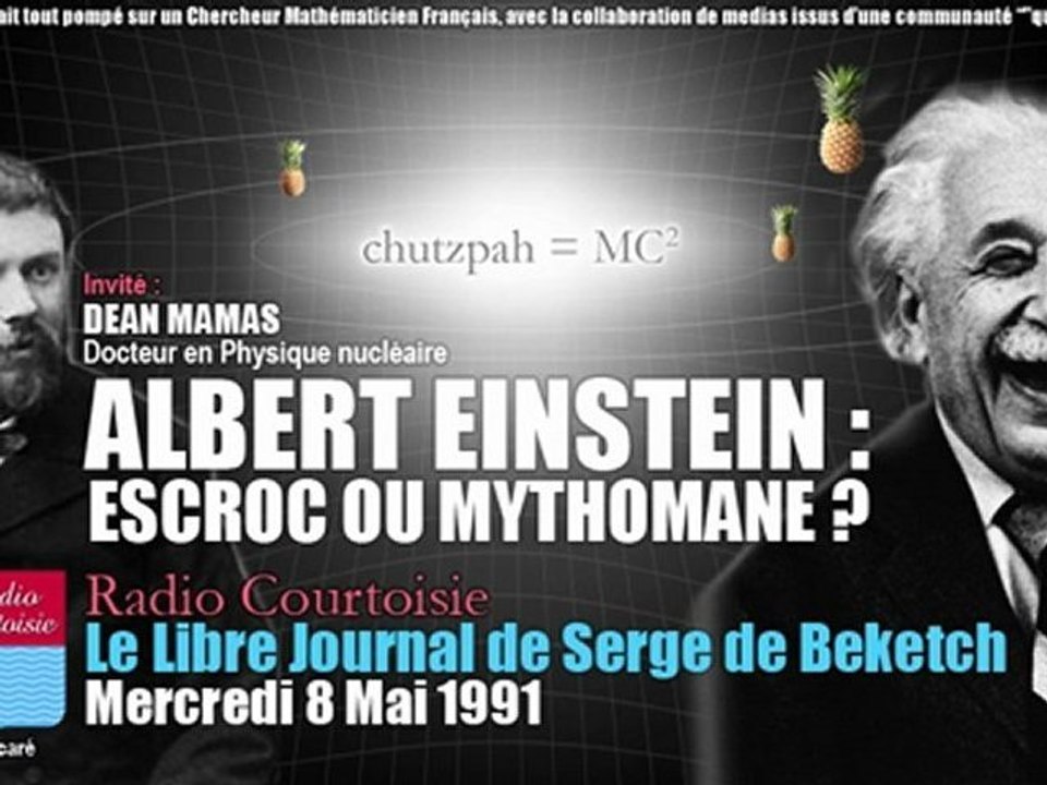 L'Escroquerie d'Einstein: la Relativité de Poincaré