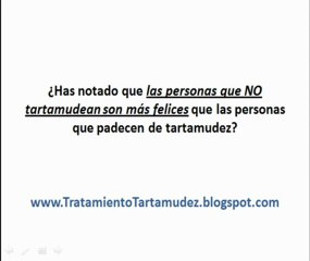 TERAPIA TARTAMUDEZ