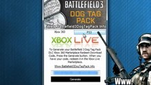 Get Free Battlefield 3 Dog Tag Pack DLC - Xbox 360 - PS3