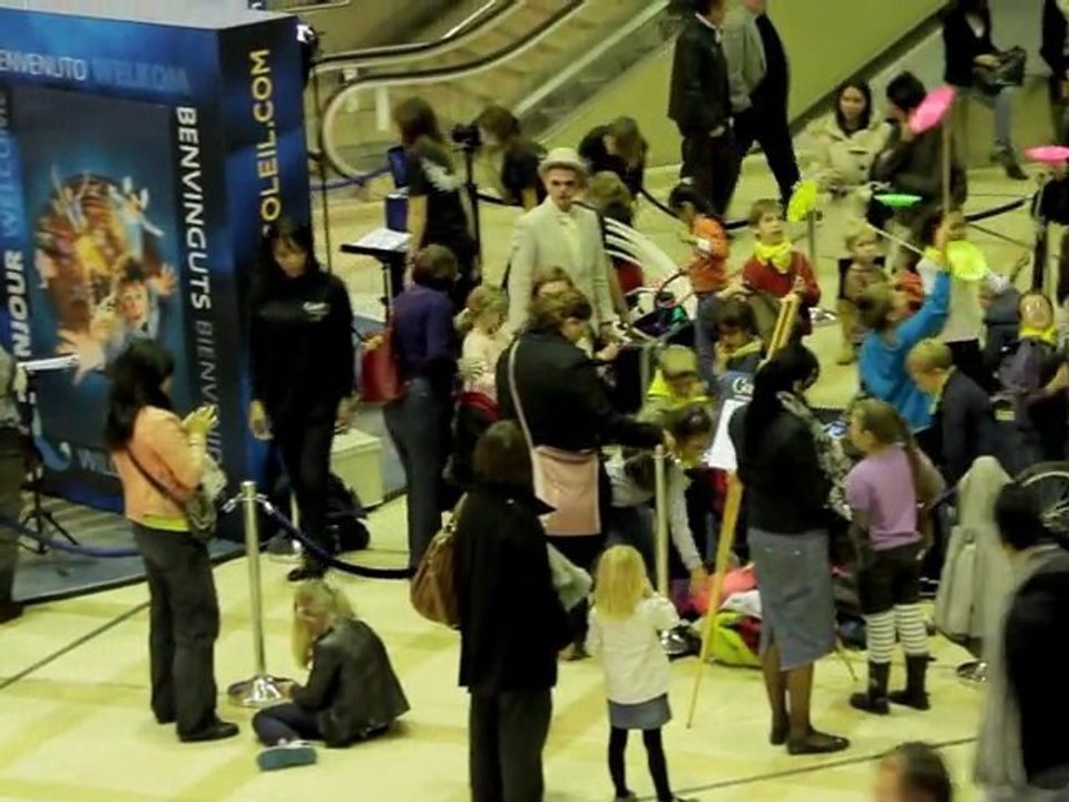 Souvenirs Cirque du Soleil au Forum des Halles