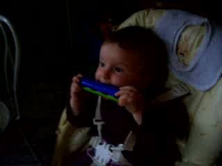 elsa joue de l'harmonica