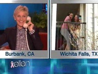 Ellen's Swaggin'Wagon Surprises a Couple Oct 21 2011