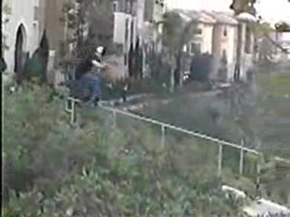 666 rail grind