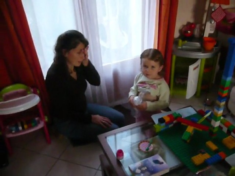 Magalie tire son lait !