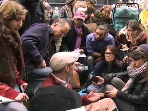 Occupy Wall Street: Members of the One Percent support the 99