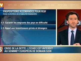 L'échec est interdit au sommet européen de demain à Bruxelles