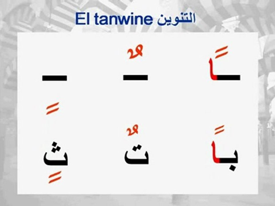 Apprendre l'arabe c'est simple _ Leçon N°8