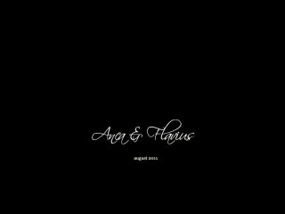 Anca & Flavius - Slideshow