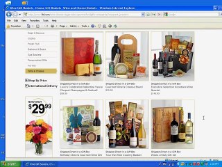 Navigating a website: An eye tracking example