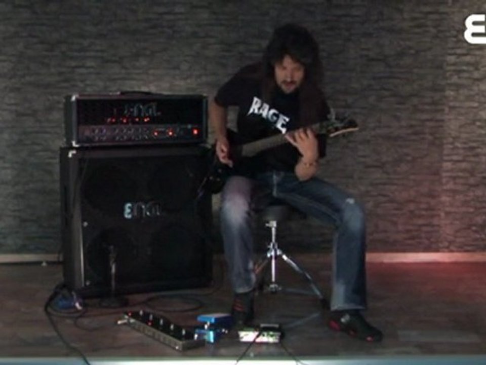 Victor Smolski - tête d'ampli ENGL présentation