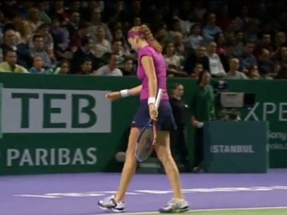 Istanbul - Kvitova mit weißer Weste