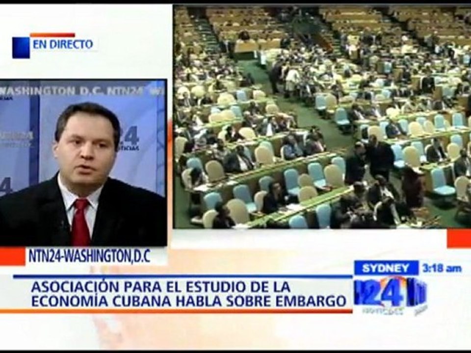 Presidente de la Asociación para el Estudio de la Economía Cubana habla sobre el embargo de la isla
